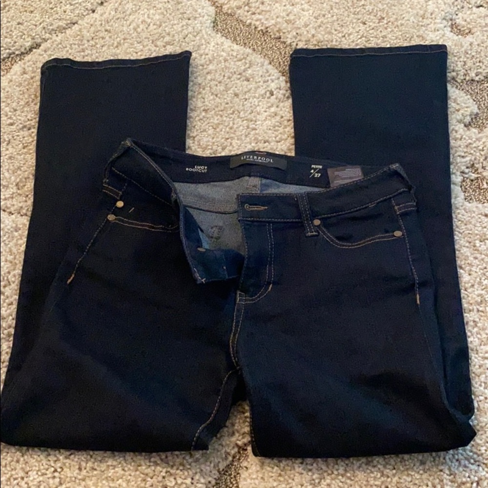 Liverpool dark wash jeans